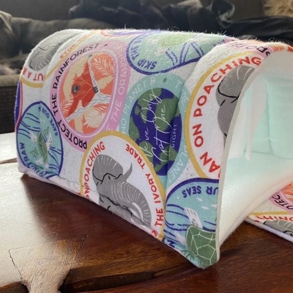 Pet supplies small pet cuddle sack cozy hide - Picture 2 of 4